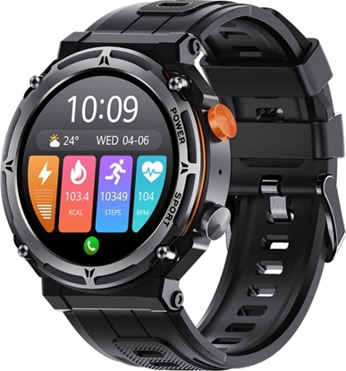 Attēls no Smartwatch Veltori VT130-1 Czarny Pasek Silikonowy
