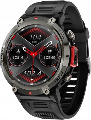 Attēls no Smartwatch Veltori VT140-1 Czarny Pasek Silikonowy