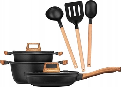 Attēls no Smile Komplet garnków z akcesoriami 8-el. MGK-23 Smile