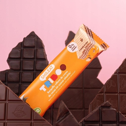 Attēls no Smileat Triboo, BIO Wafelek z nadzieniem kakaowym, 30 g