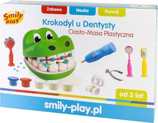 Picture of Smily Play Ciasto-Masa Plastyczna Krokodyl u dentysty