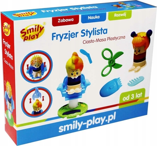 Picture of Smily Play Masa plastyczna Ciasto-masa Fryzjer stylista