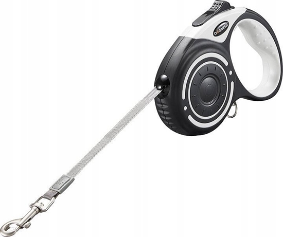 Изображение Dogness automatic leash with flashlight and bag co