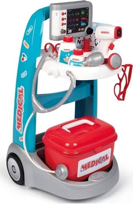 Picture of Smoby Elektroniczny Wózek Lekarski 16 akcesoriów (GXP-833621)
