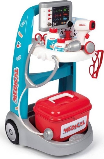 Picture of Smoby Elektroniczny Wózek Lekarski 16 akcesoriów (GXP-833621)