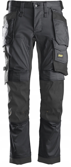 Изображение Snickers arbejdsbukser str. 48 - stretch m/hylsterlommer - 6241