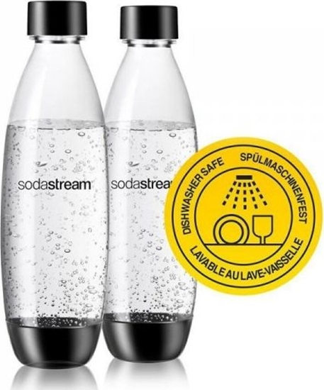Picture of Sodastream Butelka Fuze czarna 1 L 2 szt.