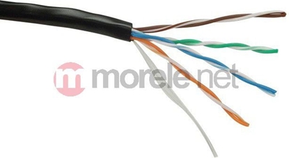 Attēls no Solarix Cat.5e UTP PE Czarny SXKD-5E-UTP-PE