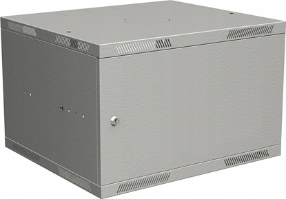 Picture of Solarix Solarix szafa nacienna SENSA LITE 9U 450mm, skadana, blacha drzwiowa, RAL 7035