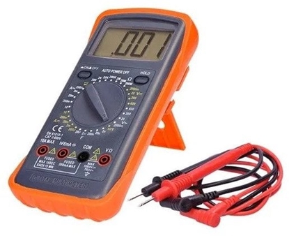 Attēls no Solight multimetr, max. AC 600V/10A, max. DC 600V/10A, test diody, bzuák, hFE, kapacita, odpor