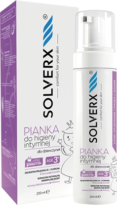 Picture of Solverx SOLVERX Little Princess PIANKA DO HIGIENY INTYMNEJ dla dziewczynek 3