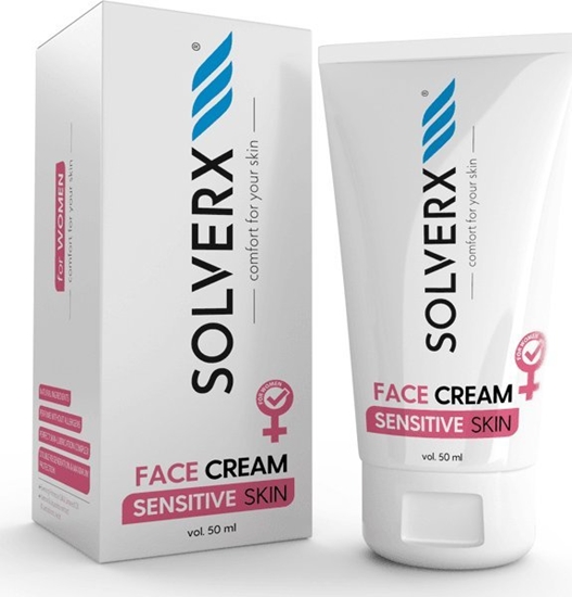 Picture of Solverx SOLVERX Sensitive Skin Krem do twarzy do cery wraliwej 50ml