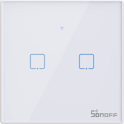 Picture of Sonoff Smart Switch WiFi + RF 433 Sonoff T2 EU TX (2-channel) updated