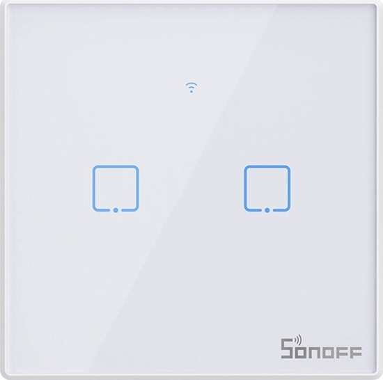 Picture of Sonoff Smart Switch WiFi + RF 433 Sonoff T2 EU TX (2-channel) updated