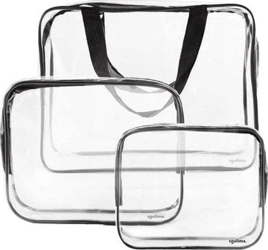 Picture of Soulima Kosmetyczka przezroczysta 3w1 Soulima 21448