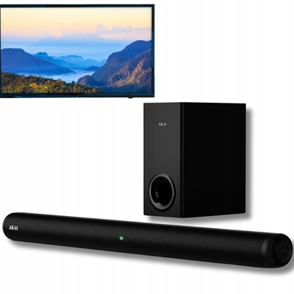 Изображение SOUNDBAR AKAI ASB-8WSW 2.1 150W bezprz subwoofer