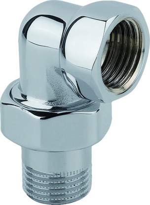Picture of Sourcing ANGLE CONNECTION  1/2IN MF 3PCS CHROME