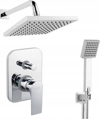 Attēls no Sourcing BUILT-IN SHOWER SET SQUERTO SET-SQ1-P