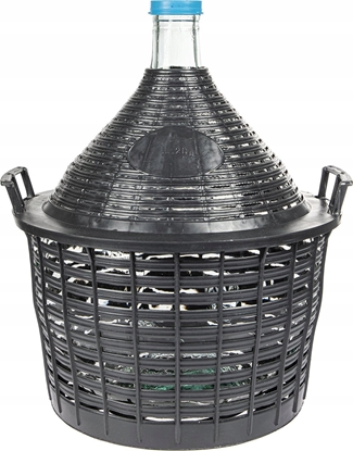 Picture of Sourcing DEMIJOHN FOR WINE IN PLASTIC BASKET 20 L