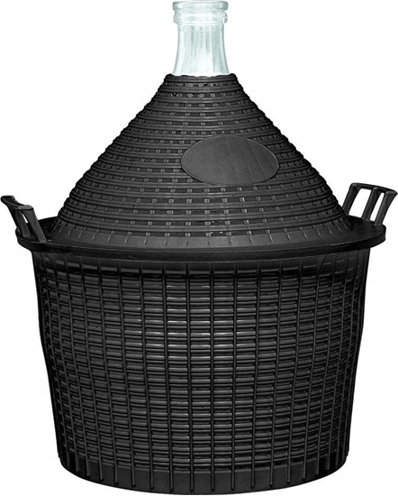 Picture of Sourcing DEMIJOHN FOR WINE IN PLASTIC BASKET 5 L
