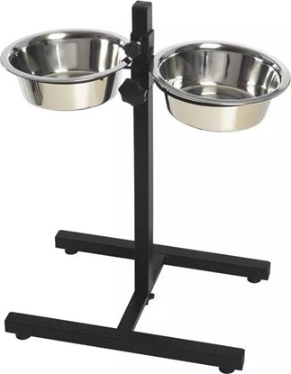 Picture of Sourcing DOUBL BOWL MET ADJUST STAND HOPPY 2X1.8L