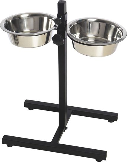 Picture of Sourcing DOUBL BOWL MET ADJUST STAND HOPPY 2X2.8L