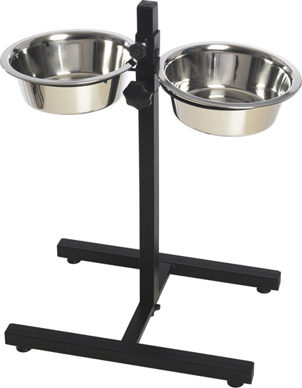 Picture of Sourcing DOUBL BOWL MET ADJUST STAND HOPPY 2X4.7L