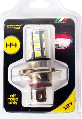 Picture of Sourcing H4 LED BULB 18SMD 5050 WHITE 1 PC