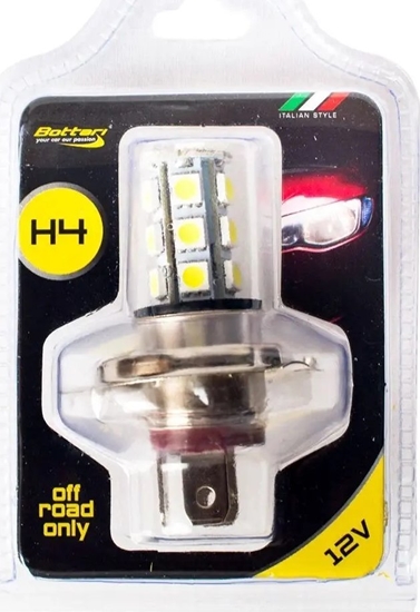 Picture of Sourcing H4 LED BULB 18SMD 5050 WHITE 1 PC