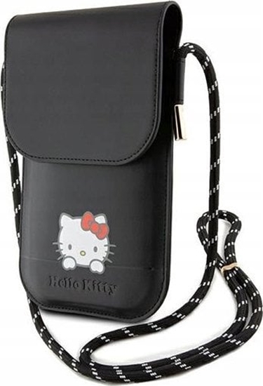 Picture of Sourcing Hello Kitty Handbag HKOWBSKCDKK black/black Leather Daydreaming Cord