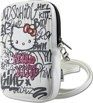 Picture of Sourcing Hello Kitty Handbag HKPBPDGPHE white/white Graffiti Kitty Head
