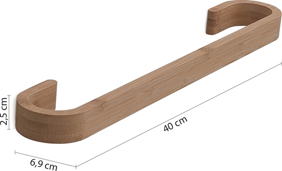 Picture of Sourcing HIMALAYA BAMBOOM TOWEL HOLDER 40CM NATUR