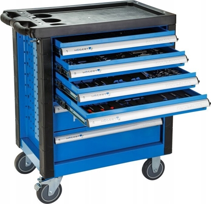 Picture of Sourcing HOGERT WORKSHOP CABINET + 214 pcs. TOOLS