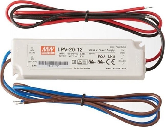 Изображение Sourcing IMPUL POWER SUPPLY LED20W 12V 1.67A IP67