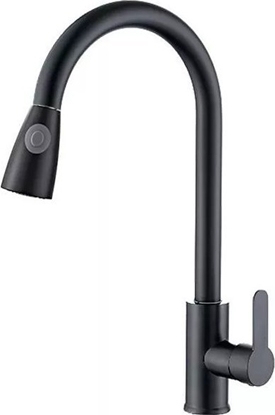 Picture of Sourcing KITCHEN MIXER WITH PULL OUT IN BLACK