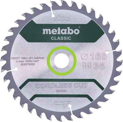 Picture of Sourcing METABO CIRCULAR SAW HW/CT 165x20x18z CORDLESS CUT WOOD CLASSIC