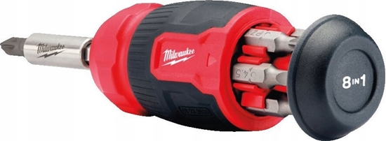 Изображение Sourcing MILWAUKEE UNIVERSAL RATCHET SCREWDRIVER 8in1...