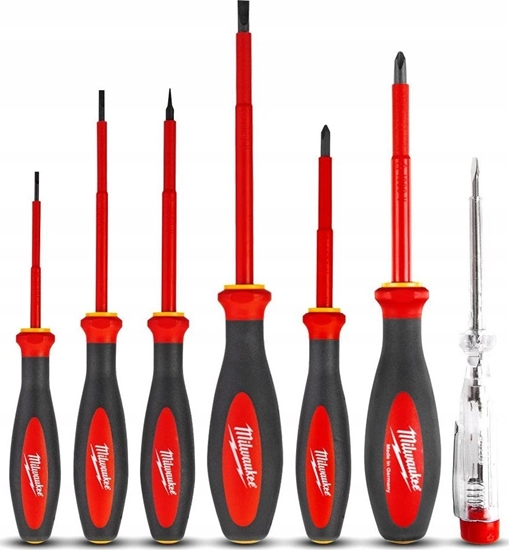 Picture of Sourcing MILWAUKEE VDE SCREWDRIVERS SET 7 pcs.