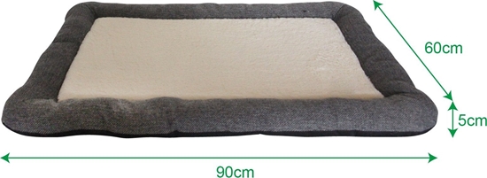 Picture of Sourcing PET BED GREY LPT4651M HOPPY 90X60X5CM