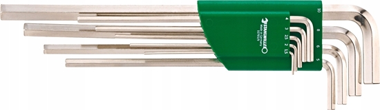 Picture of Sourcing Set of hexagon keys STAHLWILLE 10765/9 N