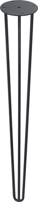 Attēls no Sourcing STEEL HAIRPIN LEG D8 L710 BLACK