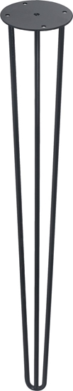 Picture of Sourcing STEEL HAIRPIN LEG D8 L710 BLACK