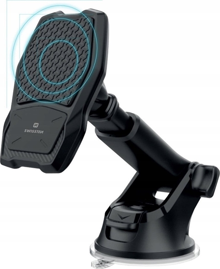 Picture of Sourcing Swissten WM1-HK2 Holder With Wireless Charging + Micro USB Cable 1.2m Black