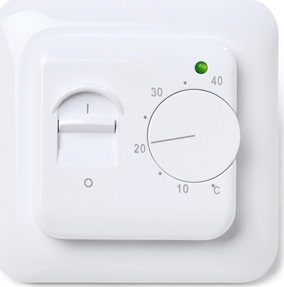 Attēls no Sourcing TERMOSTAT HC15 M. GULVFOLER HVID