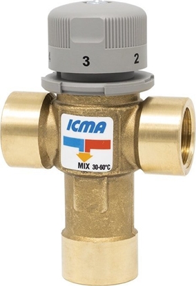 Attēls no Sourcing THERMOSTATIC MIXER F/F. 1/2. 30-65C