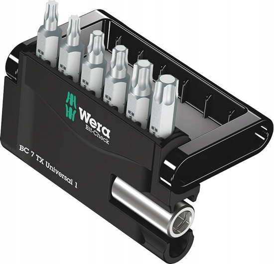 Picture of Sourcing TORX bit set with holder WERA 056294
