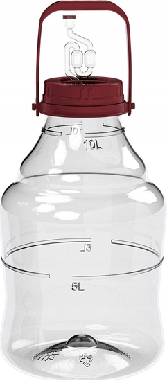 Picture of Sourcing UNBREAKABLE DEMIJOHN 10L HANDLE/AIRLOKS