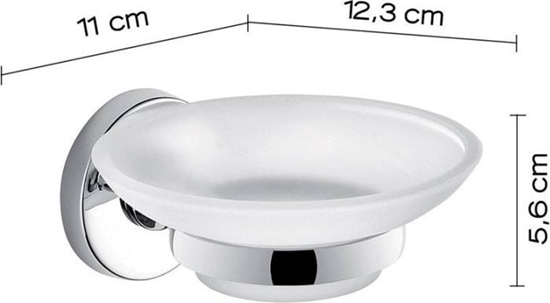 Изображение Sourcing WHITE BATHROOM SOAP DISH PARAMEDICS FE1