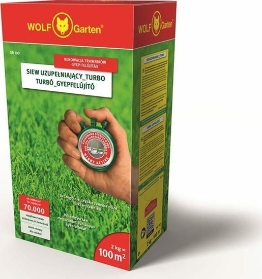 Picture of Sourcing WOLF GARTEN COMPLEMENTARY GRASS TURBO REGENERATION 100 M2 SR 100 MARK. LOT DE073-343109M