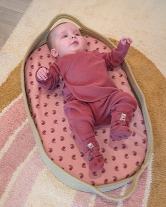 Picture of Special offer! Lodger Topper Nomad Rib cotton shirt Rosewood 68cm TPR 099_68